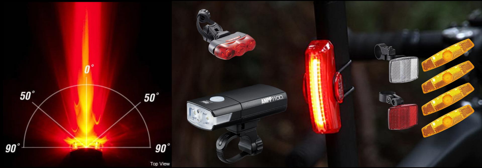 1200-lumen bike headlight with USB-C charging, beam pattern adjuster, and STVZO road-legal cutoff