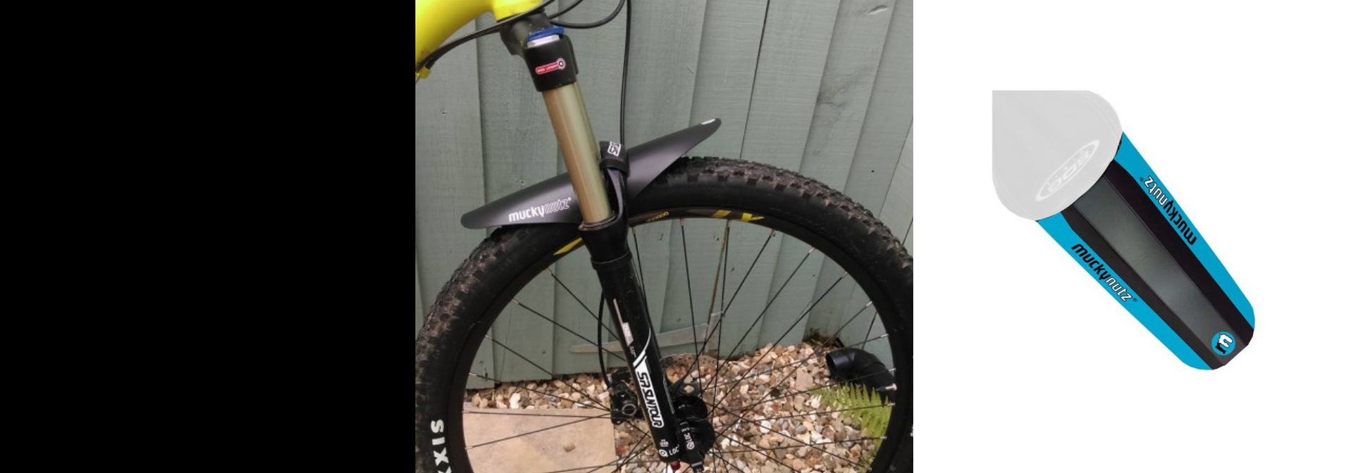 Quick-detach polycarbonate fenders with rubberized mounts clearing 45mm gravel tires for mixed-surface riding