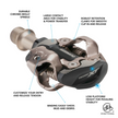 Shimano Clipless Pedal,PD-M8100, DEORE XT, SPD (SM-SH51)