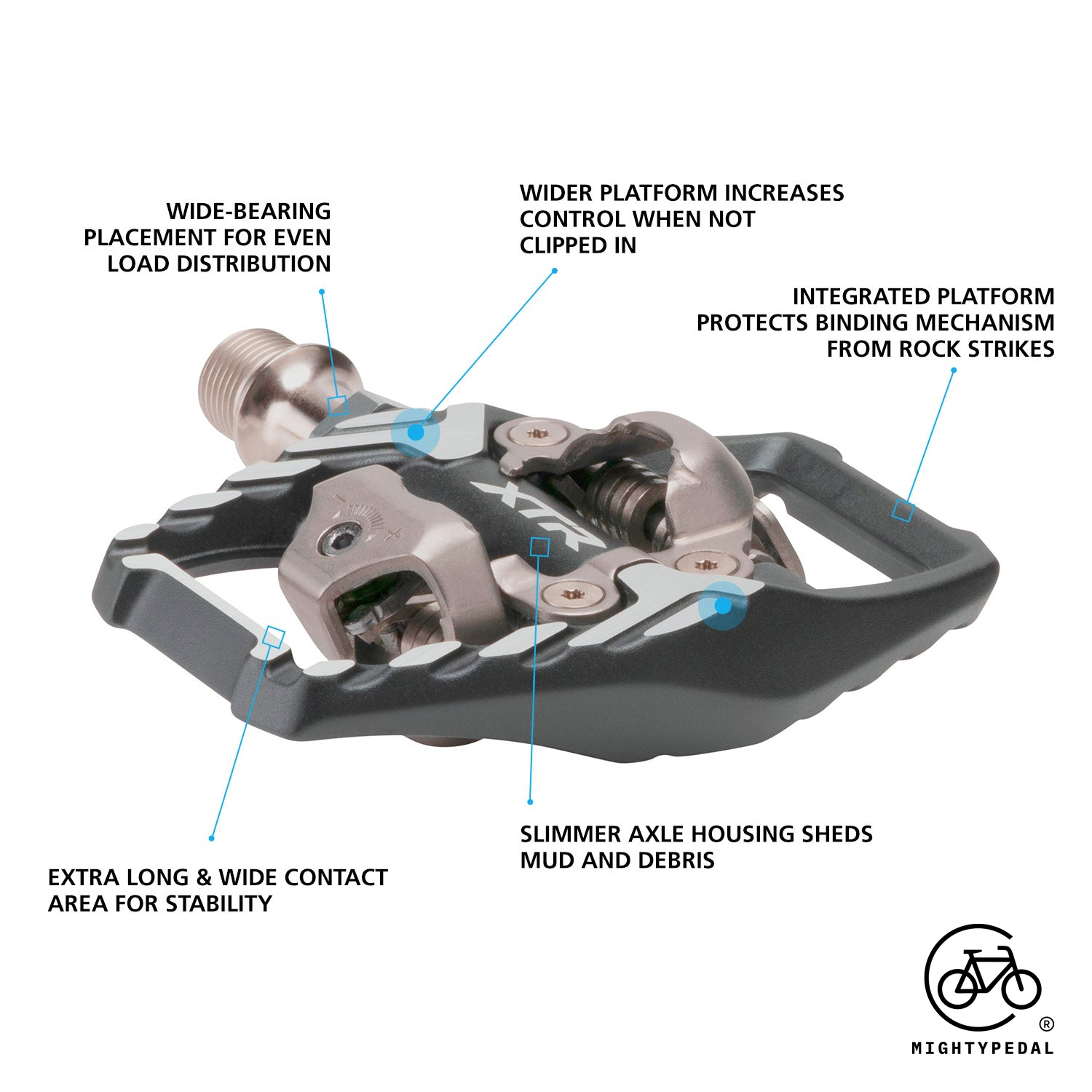 Shimano Clipless Pedal, PD-M9120, XTR, SPD, (SM-SH51)