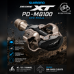 Shimano Clipless Pedal,PD-M8100, DEORE XT, SPD (SM-SH51)