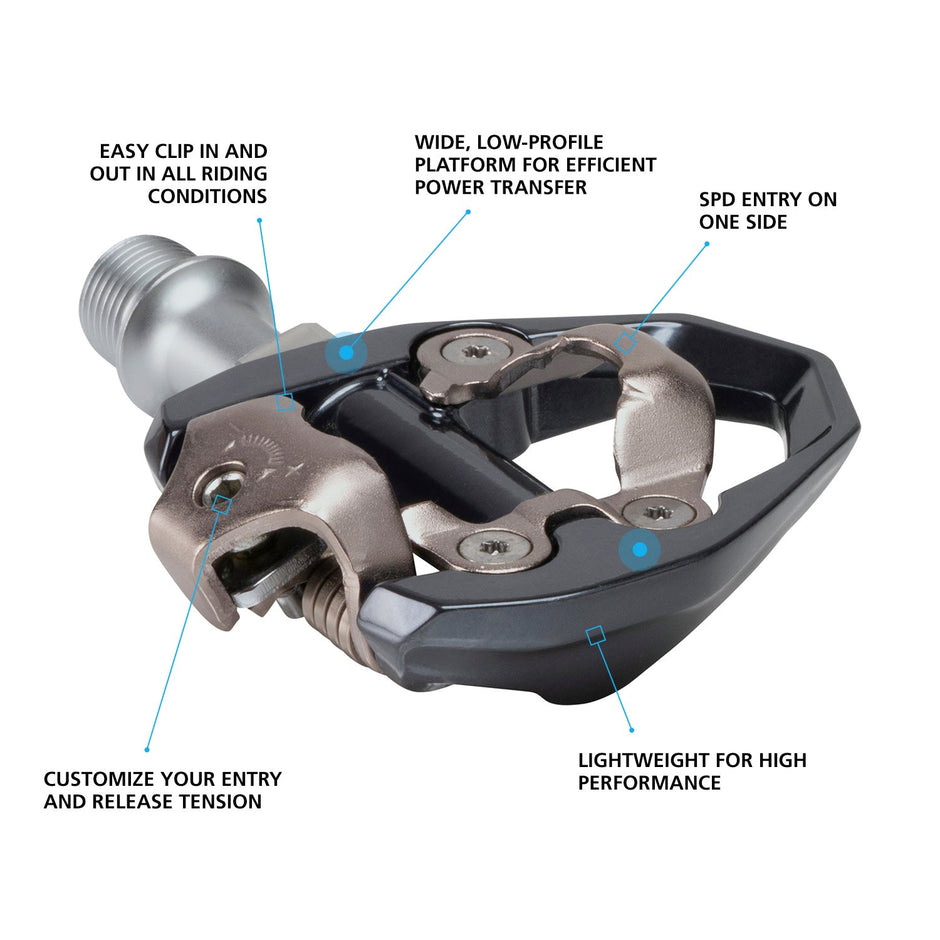 Shimano Clipless Pedal, PD-ES600, SPD(SM-SH51)