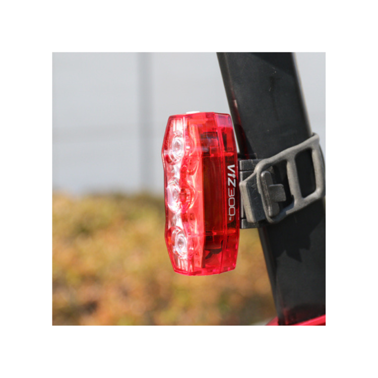 Cateye VIZ300, Bicycle Rear Light (USB Micro)