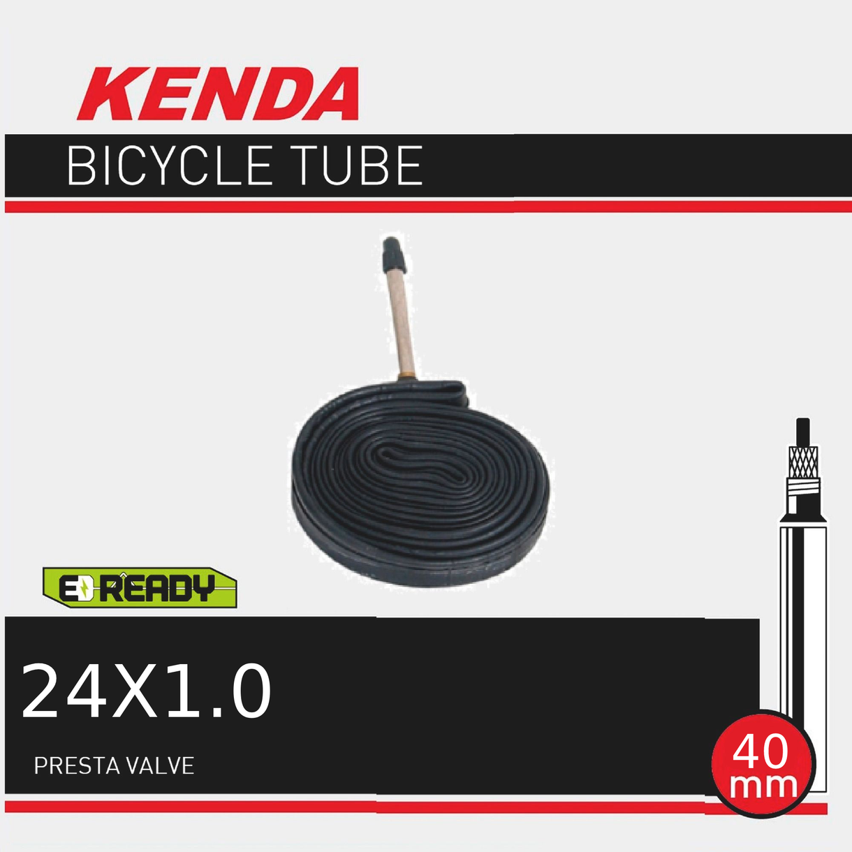 Kenda Inner Tube 24 x 1 FV (540 / 520)