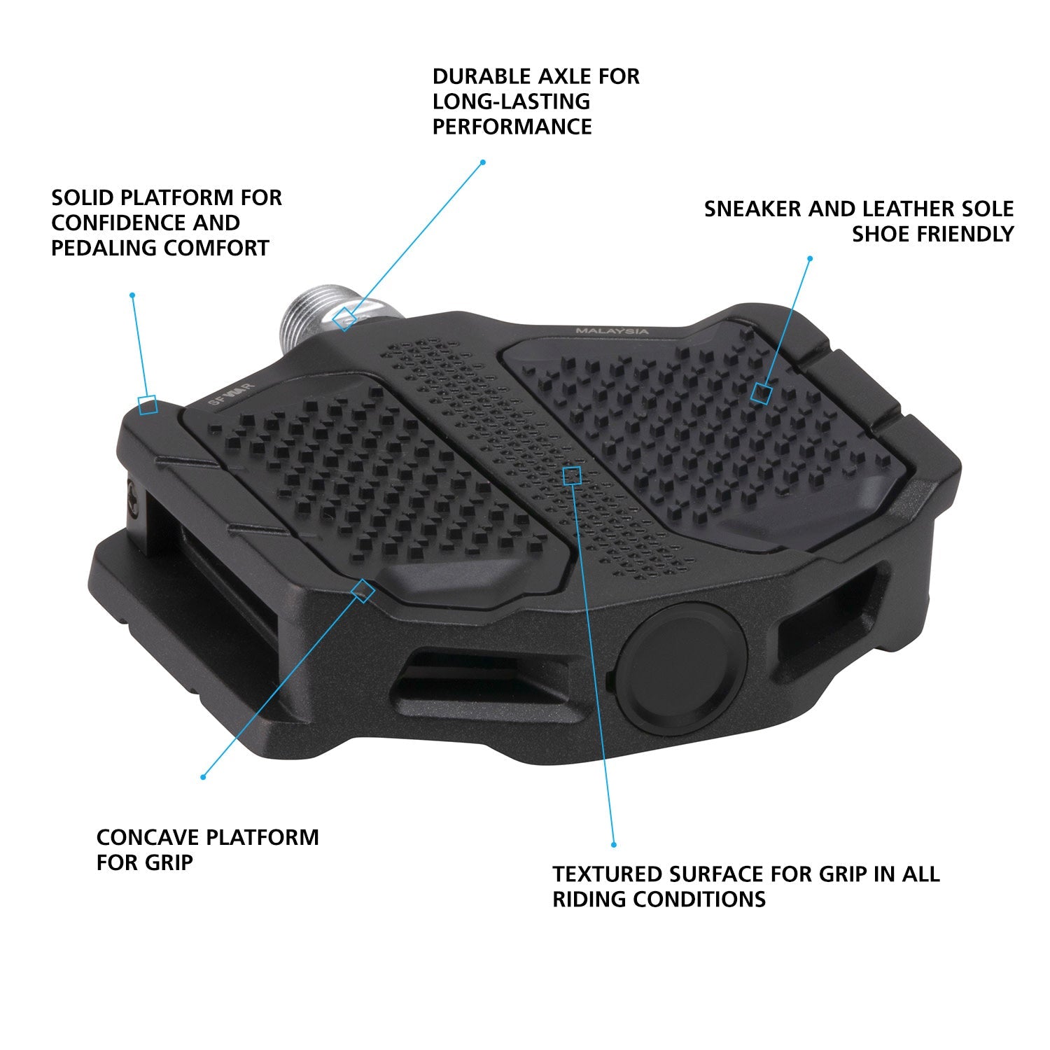 Shimano Flat Pedal, PD-EF205