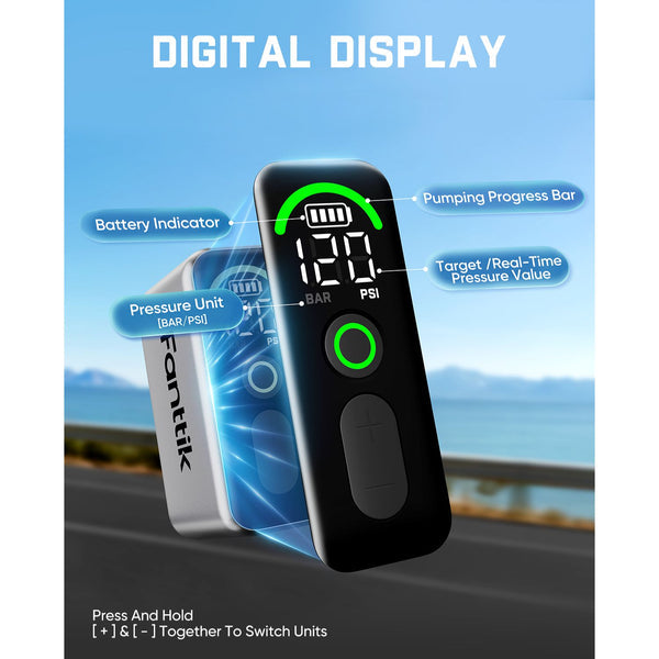 Fanttik X10 Ace Tiny Electric Bike Pump