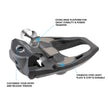 Shimano Clipless Pedal, Ultegra PD-R8000, SH-11 Cleat, Standard Axle