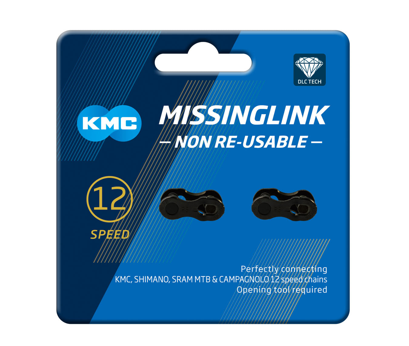 KMC 12spd Connector, CL-552 2Pairs/card