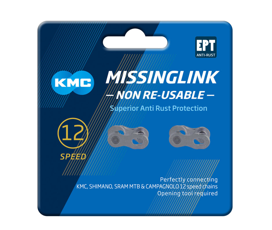KMC 12spd Connector, CL-552 2Pairs/card