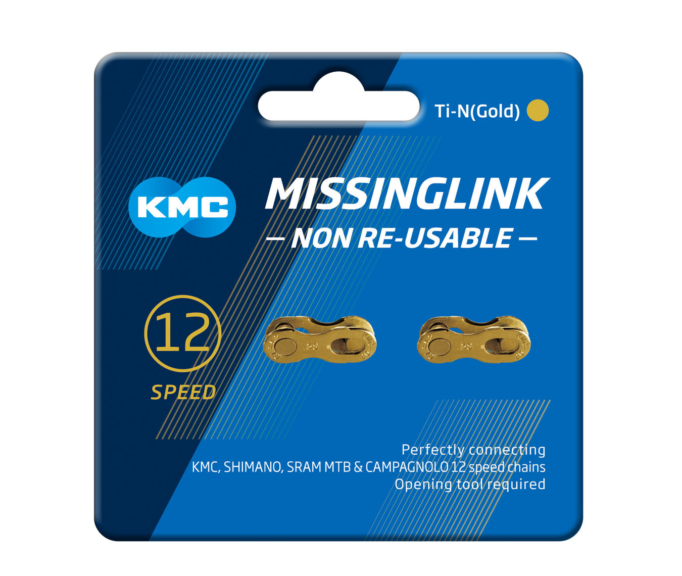 KMC 12spd Connector, CL-552 2Pairs/card