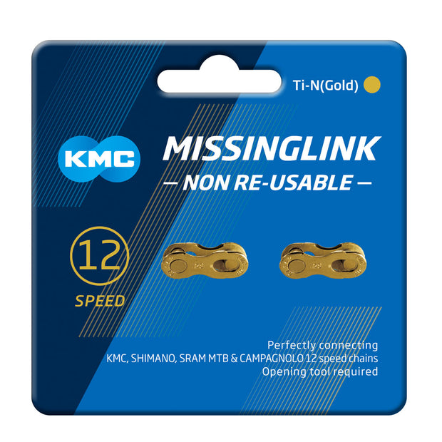 KMC 12spd Connector, CL-552 2Pairs/card