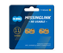 KMC 11spd Connector, CL-555R 2pair/Card