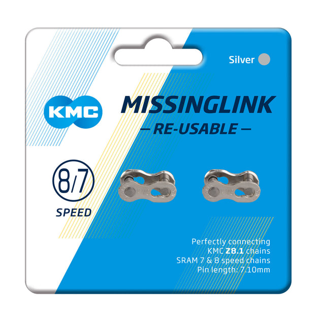KMC 8sp Connector, CL-571R, 2pairs/Card