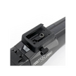 Cateye GVolt 1000 light mount showing the attachment mechanism with screw for a secure and stable fit, ensuring firm attachment to bike handlebars.