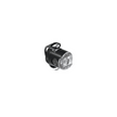 Cateye Rapid Mini front bike light, compact design with high visibility, mounted on a bike handlebar for safer night rides, ensuring optimal lighting for cyclists.