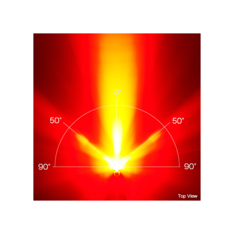 Cateye VIZ300 rear light illuminating brightly in a low-light setting to increase cyclist visibility.