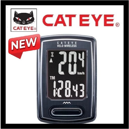 Cateye Velo Wireless Stealth CC-VT230W, Bicycle Computer