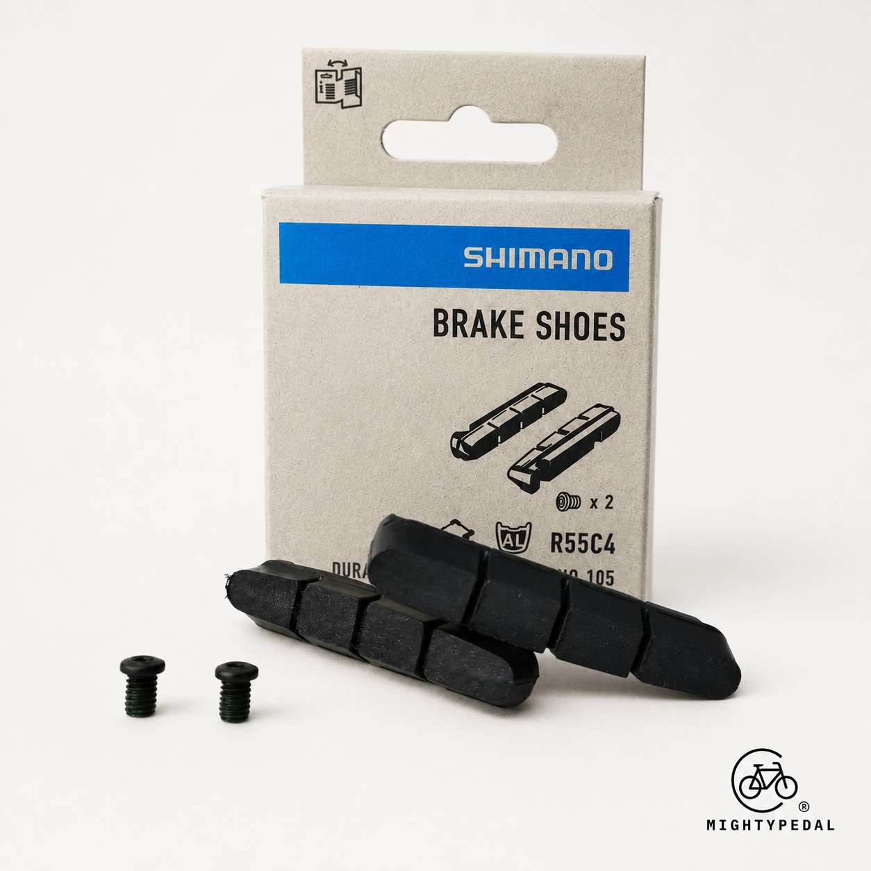 Shimano R55C4 Brake Shoes Set(Alloy Rim) , Pair , Y8L298060