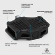 Shimano Flat Pedal, PD-EF205