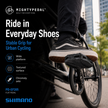 Shimano Flat Pedal, PD-EF205