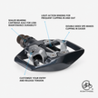 Shimano Clipless Pedal, PD-ED500, SPD(SM-SH56)