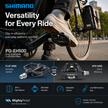Shimano Clipless Pedal, PD-EH500, SPD(SM-SH56)