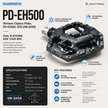 Shimano Clipless Pedal, PD-EH500, SPD(SM-SH56)