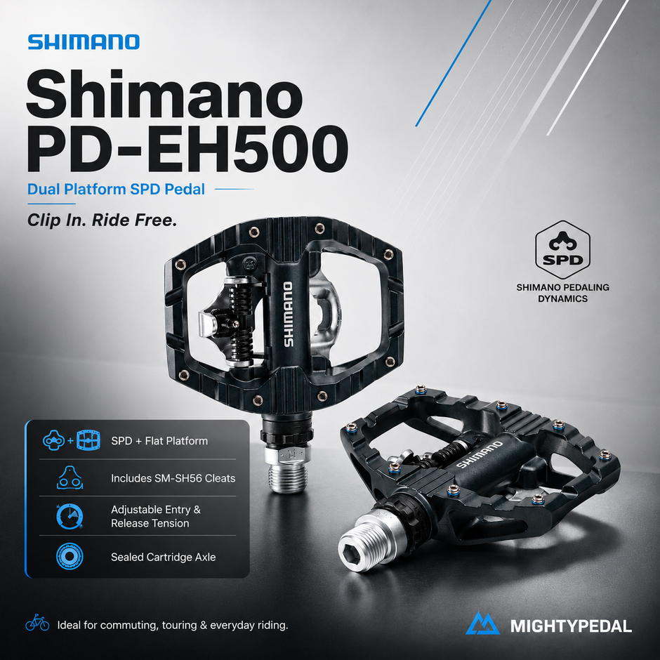 Shimano Clipless Pedal, PD-EH500, SPD(SM-SH56)