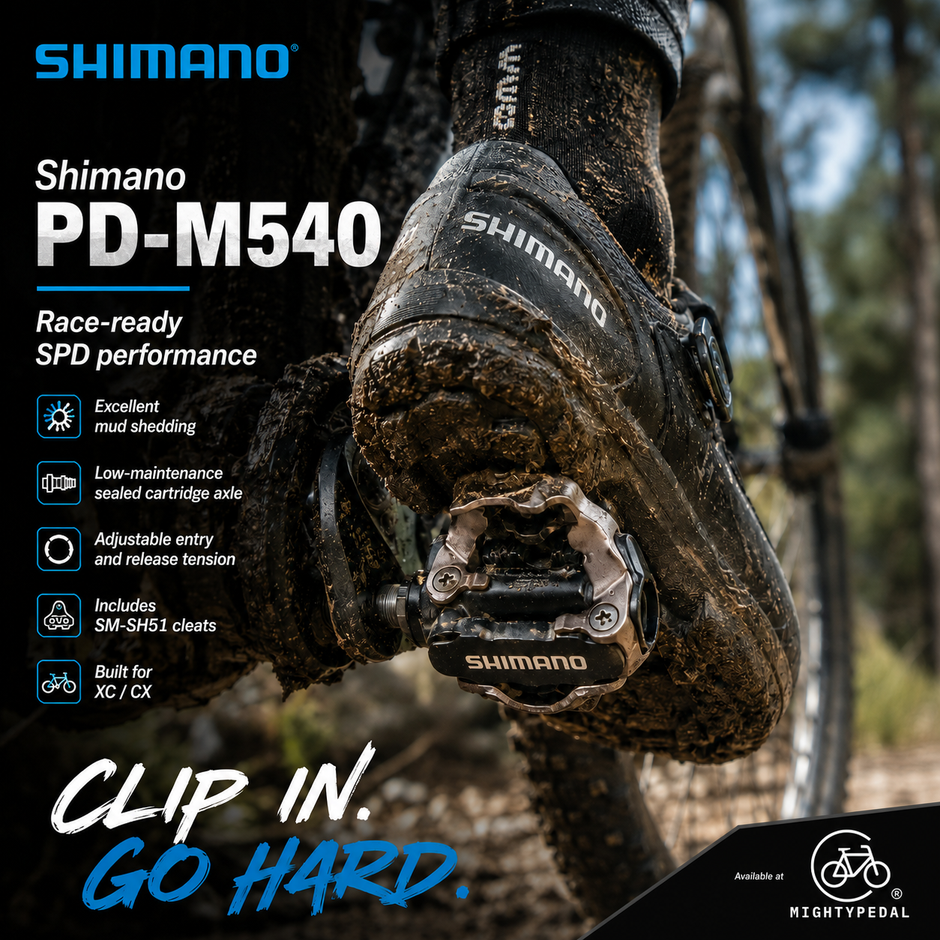 Shimano Clipless Pedal, PD-M540, SPD(SM-SH51)