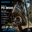 Shimano Clipless Pedal, PD-M540, SPD(SM-SH51)