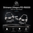 Shimano Clipless Pedal, Ultegra PD-R8000, SH-11 Cleat