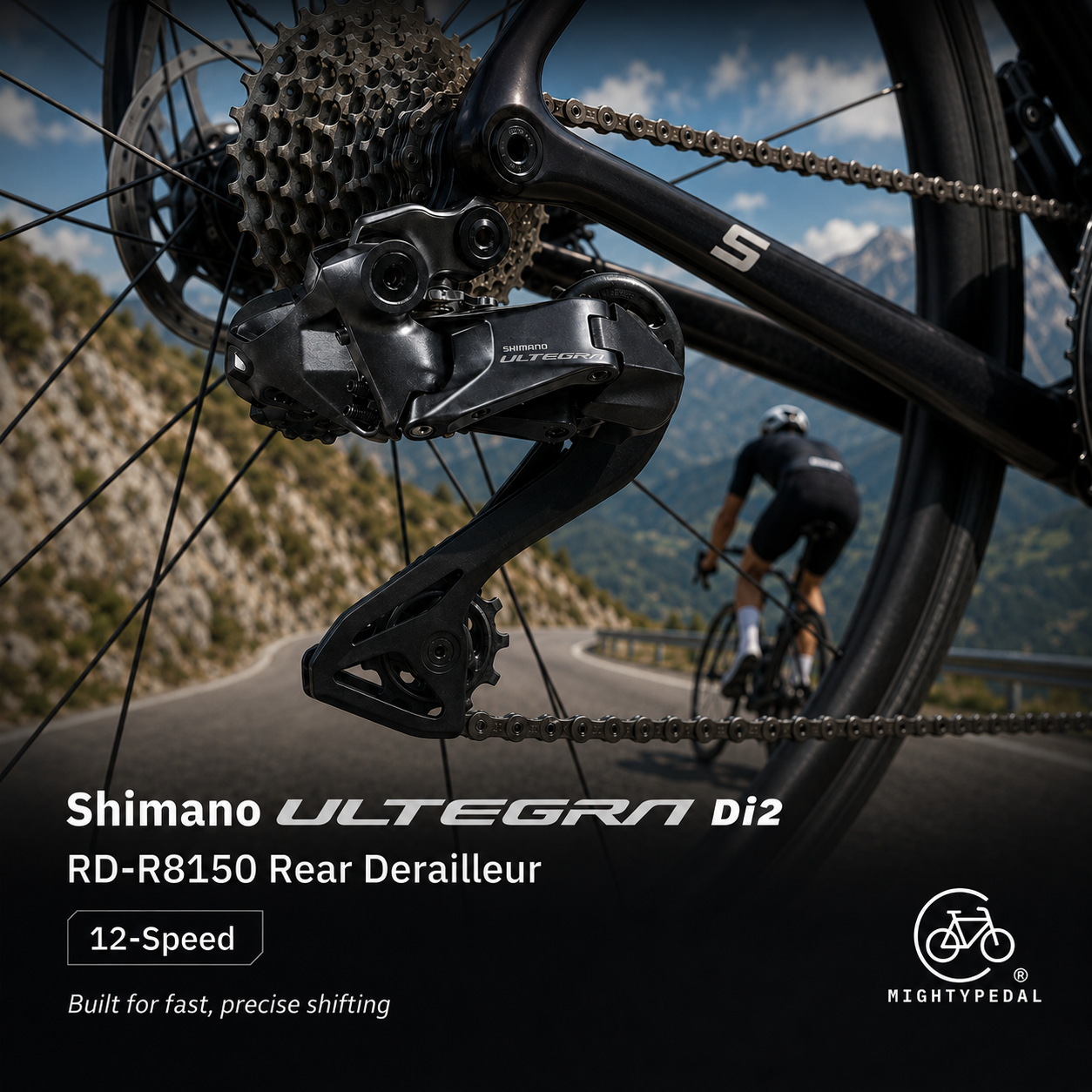 Shimano Ultegra Di2 Rear Derailleur RD-R8150, 12 Speed