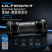 Shimano Ultegra Bottom Bracket SM-BBR60, BSA, ITA