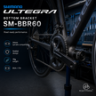 Shimano Ultegra Bottom Bracket SM-BBR60, BSA, ITA