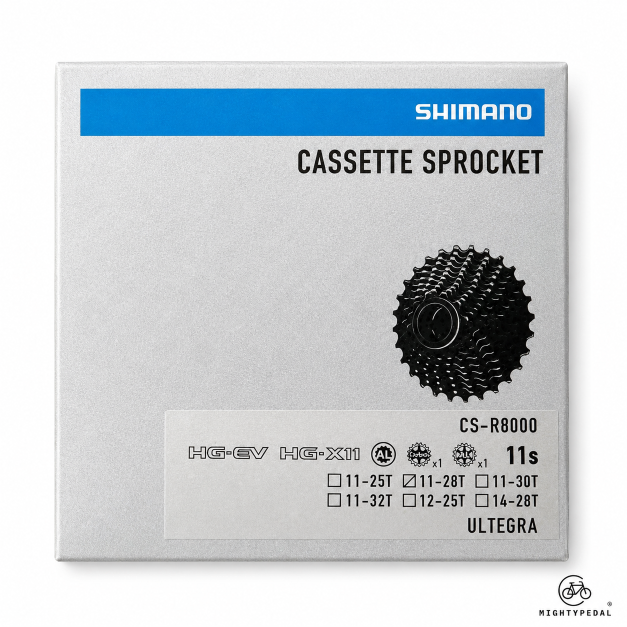 Shimano Ultegra R8000 Cassette, 11-Speed