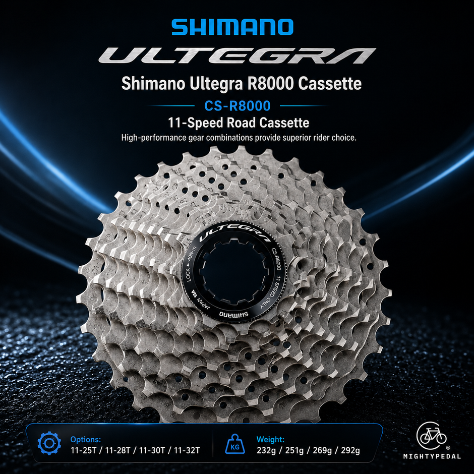 Shimano Ultegra R8000 Cassette, 11-Speed