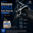 Shimano R55C4 Brake Shoes Set(Carbon Rim) , Pair , Y8L298070