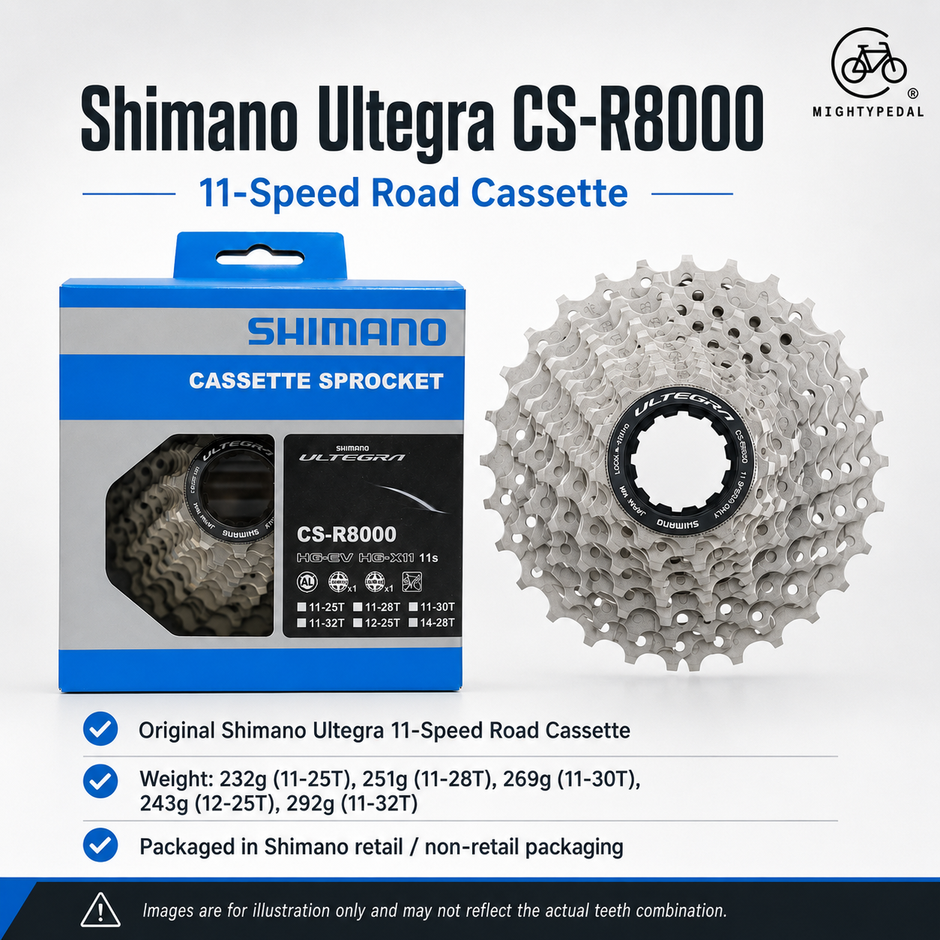 Shimano Ultegra CS-R8000, 11spd