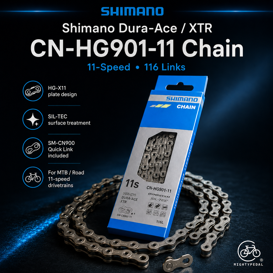Shimano Dura-Ace/XTR CNHG901-11, 11 Speed, 116 Links
