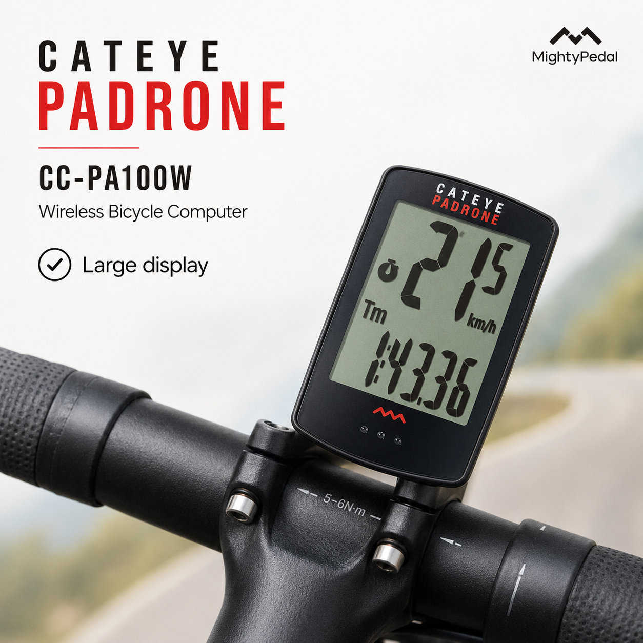 Cateye Padrone CC-PA100W Bicycle Computer
