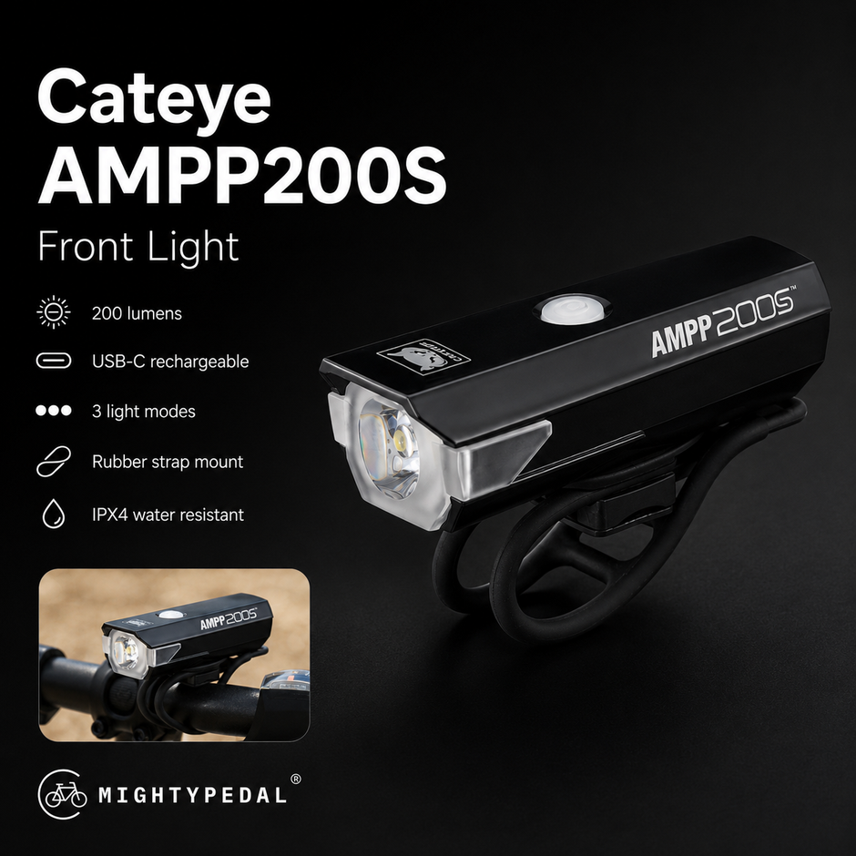 Cateye AMPP200S Front Light