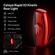 Cateye Rapid X2 Kinetic Rear Light