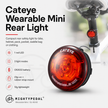 Cateye Wearable Mini Rear Light