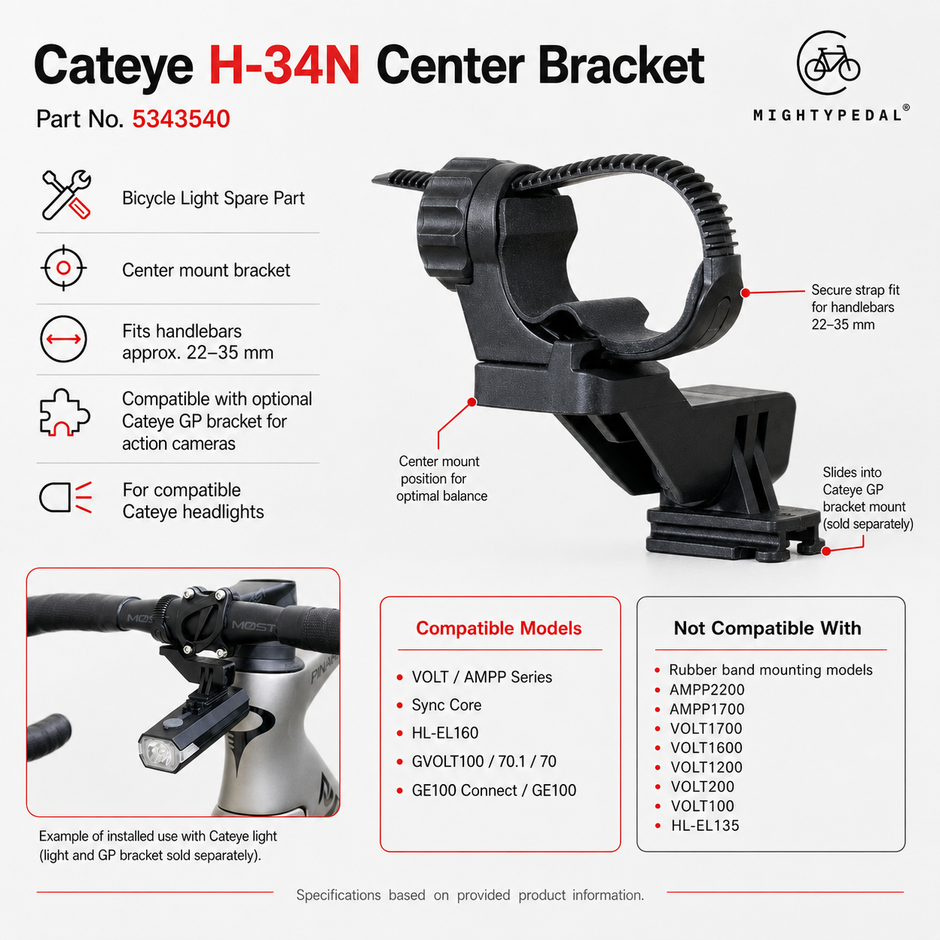 Cateye H-34N Center Bracket 5343540