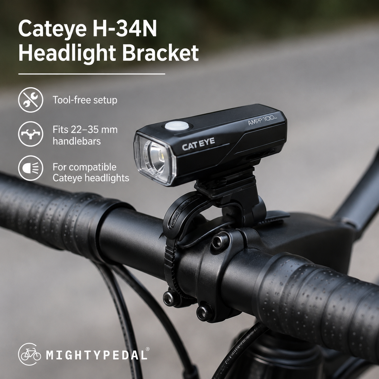 Cateye H-34N Headlight Bracket