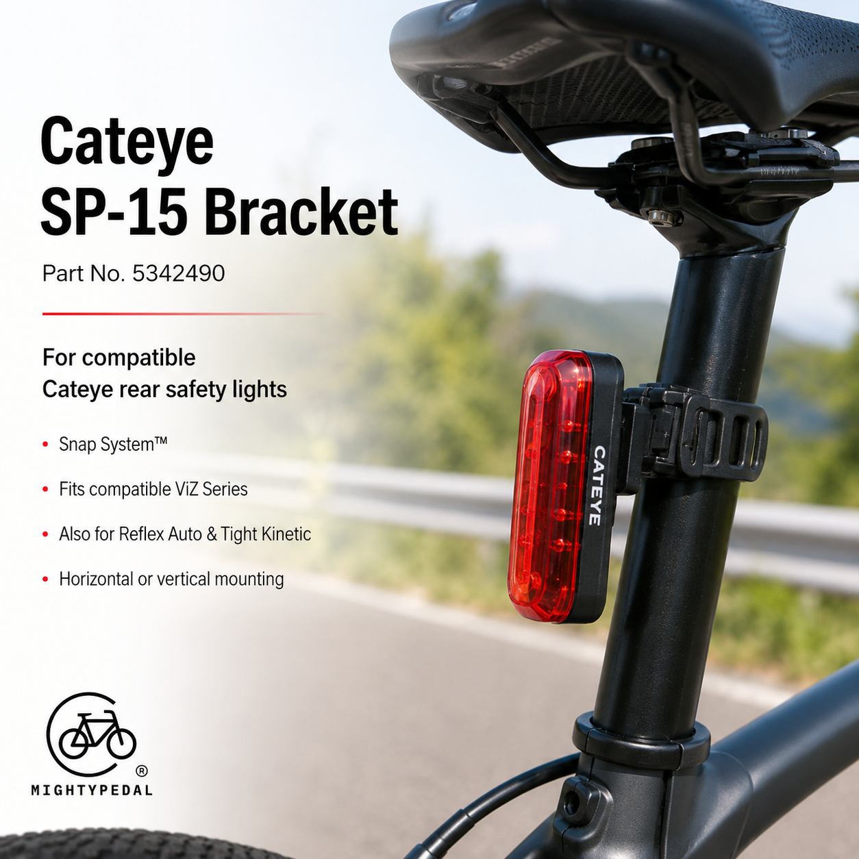 Cateye SP-15 Bracket for ViZ Lights