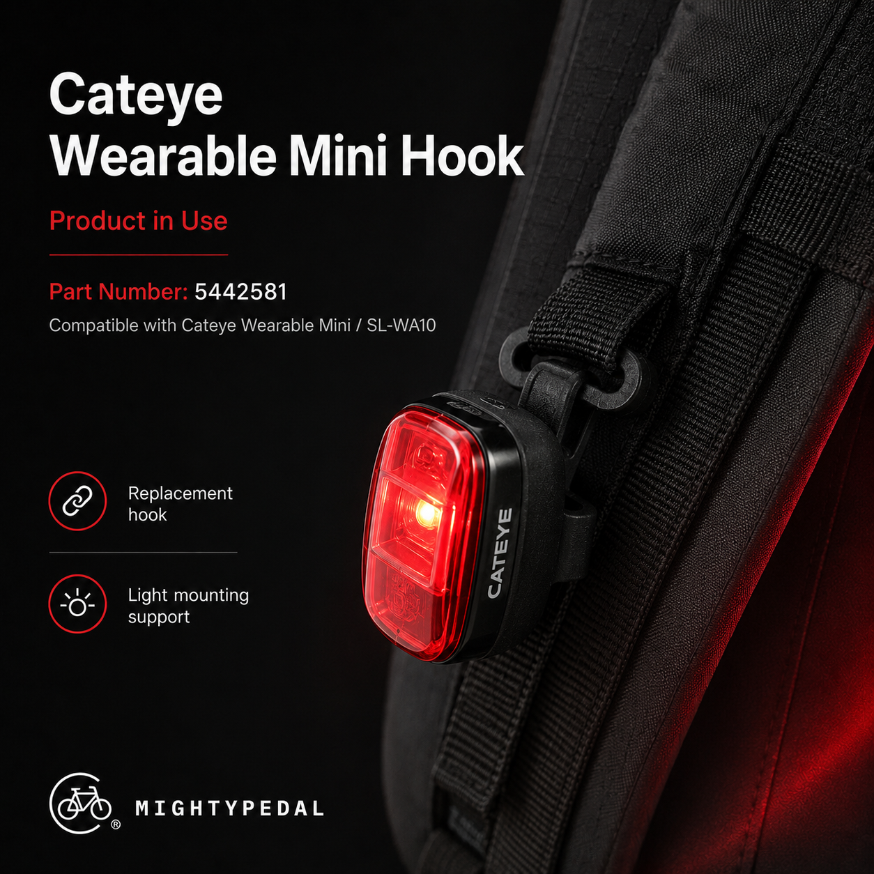 Cateye Wearable Mini Hook 5442581