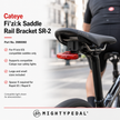 Cateye Fi'zi:k Saddle Rail Bracket SR-2