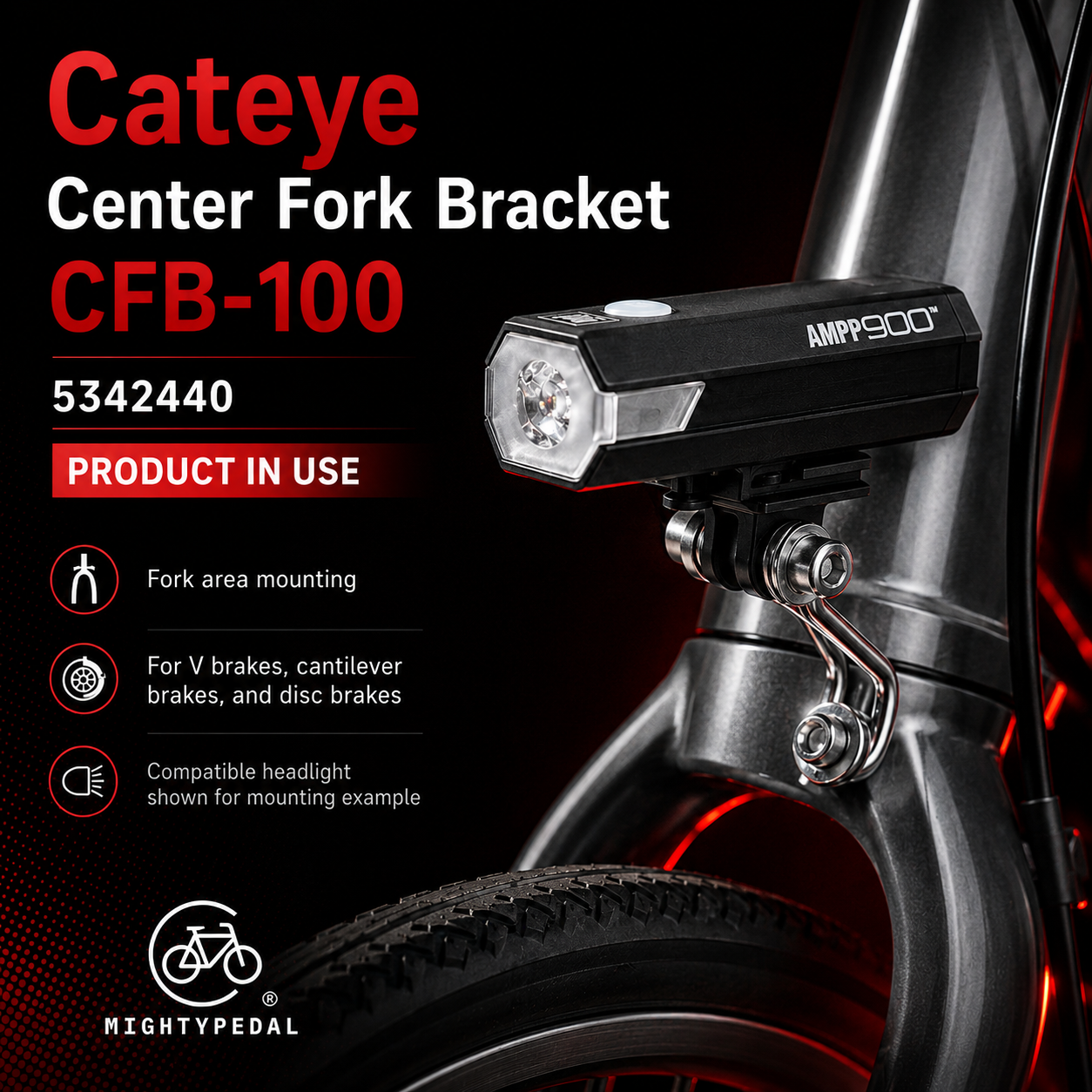 Cateye Center Fork Bracket CFB-100