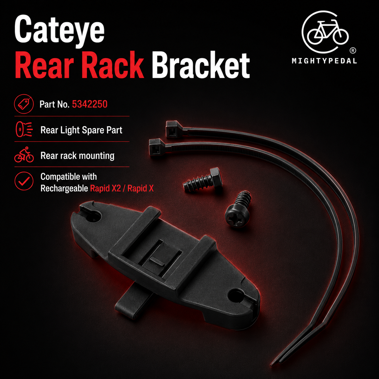 Cateye Rear Rack Bracket 5342250